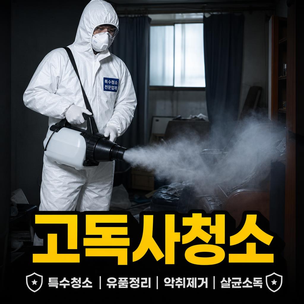 고독사청소 - 올바른 정리