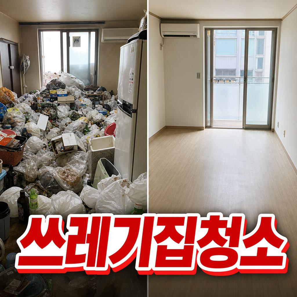 쓰레기집청소 - 올바른 정리